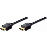 Assmann HDMI-kablar - Svarta Assmann HDMI - HDMI 2m