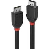 DisplayPort-DisplayPort - DisplayPort-kablar Lindy Black Line DisplayPort - DisplayPort 1m