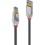 Lindy USB A-USB B - USB-kabel Kablar Lindy Cromo Line USB A-USB B 3.1 0.5m