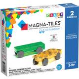 Magna-Tiles 3D Magnetic Building 2 Cars Expansion Set
