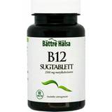 Bättre hälsa Kosttillskott Bättre hälsa B12 Sugtablett 60 st