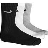 Underkläder Nike Value Cotton Crew Training Socks 3-pack Men - Grey/White/Black