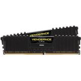 64 GB - DDR4 - Svarta RAM minnen Corsair Vengeance LPX Black DDR4 3200MHz 2x32GB (CMK64GX4M2E3200C16)