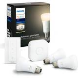 Philips hue startkit Philips Hue White LED Lamps 9W E27 Bluetooth 3-pack