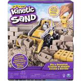 Plastleksaker Magisk sand Spin Master Kinetic Sand Dig & Demolish Truck