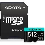 512 GB Minneskort & USB-minnen Adata Premier Pro microSDXC Class 10 UHS-I U3 V30 A2 100/80MB/s 512GB