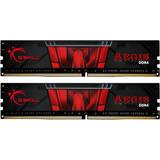 Röda RAM minnen G.Skill Aegis DDR4 3200MHz 2x8GB (F4-3200C16D-16GIS)