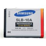 Samsung Batterier - Gråa Batterier & Laddbart Samsung SLB-10A