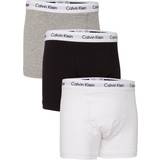 Calvin Klein Kalsonger Calvin Klein Cotton Stretch Trunks 3-pack - Black/White/Grey Heather