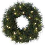 Med belysning Julpynt Star Trading Wreath Russian Pine Julpynt 50cm