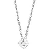Titan Halsband Blomdahl Tiffany Necklace - Silver/White
