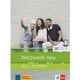 Netzwerk neu A2.1. Kurs- und Übungsbuch mit Audios und Videos (Häftad)