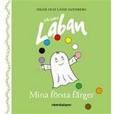 Lilla spöket laban böcker Lilla Spöket Laban - Mina första färger (Board book)