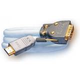 HDMI-kablar Supra HDMI - DVI-D Single Link 1m