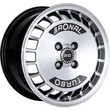 Ronal R10 Black Polished 7x15 4/100 ET28 CH68
