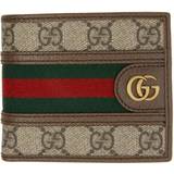 Textil Plånböcker & Nyckelhållare Gucci Ophidia GG Wallet - Beige/Ebony