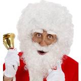 Jul Maskerad Peruker Widmann Santa Claus Curly Wig Beard Eyebrows