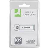 Qconnect Minneskort & USB-minnen Qconnect Slider 32GB USB 3.0