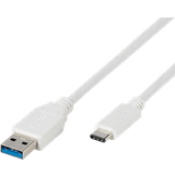 USB A-USB C - USB-kabel Kablar Vivanco USB A - USB C 3.0 1m