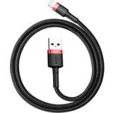 Röda - USB A-USB C - USB-kabel Kablar Baseus 3A Cafule USB A-USB C 3.0 0.5m