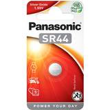 Knappcellsbatterier - Silveroxid Batterier & Laddbart Panasonic SR-44L