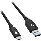 V7 USB-kabel Kablar V7 USB A - USB C 3.0 1m