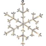 Batteridriven Julstjärnor Star Trading Snowflake Icy Transparent Julstjärna 30cm