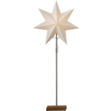 Inbyggd strömbrytare Julstjärnor Star Trading Totto Julstjärna 80cm