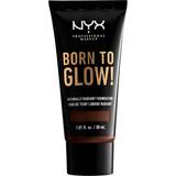 NYX Born To Glow Naturally Radiant Foundation Deep Ebony