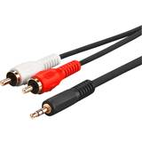 MicroConnect Hane - Hane - RCA-kablar MicroConnect Gold 3.5mm - 2RCA 20m