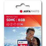 Class 4 - SDHC Minneskort & USB-minnen AGFAPHOTO SDHC Class 4 8GB