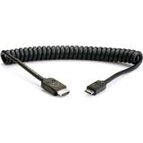 HDMI-kablar - Spiral Atomos Coiled HDMI-HDMI 2.0 0.4m