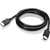 Lenovo HDMI-kablar - Svarta Lenovo HDMI - HDMI 2m