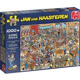 Klassiska pussel Jumbo Jan Van Haasteren National Championships Puzzling 1000 Pieces