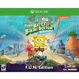 Xbox One-spel Spongebob Squarepants: Battle for Bikini Bottom - Rehydrated - F.U.N. Edition (XOne)