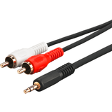 MicroConnect Gold 3.5mm - 2RCA 5m