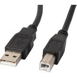 Usb kabel skrivare Lanberg USB A-USB B 2.0 1.8m