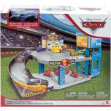 Mattel Leksaksgarage Mattel Disney Pixar Cars Florida 500 Racing Garage Playset