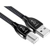 Audioquest USB-kabel Kablar Audioquest Carbon USB A - USB B 2.0 0.8m