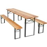Tectake Positionsstolar Utemöbler tectake Table & Bench Sets