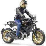 Motorcyklar Modellsatser Bruder Scrambler Ducati Café Racer including Rider