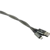 Lightning - Skärmad - USB-kabel Kablar Fuse Chicken Chainmail USB A-Lightning 1m