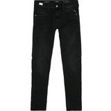 Replay Herr - Svarta - W27 Jeans Replay Slim Fit Anbass Hyperflex Clouds Jeans - Black