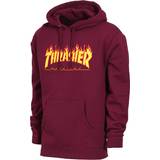 Thrasher hoodie Thrasher Magazine Flame Logo Hoodie - Maroon
