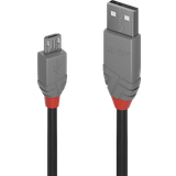 Kablar Lindy Anthra Line USB A-USB Micro-B 2.0 5m