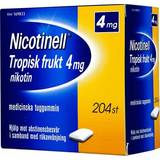 Nicotinell Nikotintuggummin Receptfria läkemedel Nicotinell Tropisk Frukt 4mg 204 st Tuggummi