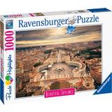 Klassiska pussel Ravensburger Beautiful Skylines Rome 1000 Bitar