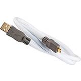 Supra USB-kabel - Vita Kablar Supra USB A - USB Micro-B 2.0 2m