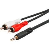 Rca kabel 15m MicroConnect 3.5mm-2RCA 15m