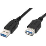 M-CAB USB-kabel Kablar M-CAB USB A-USB A 3.1 (Gen.1) M-F 3m